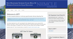 Desktop Screenshot of nhmcle.org
